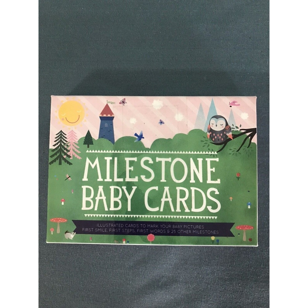 MILESTONE Baby Cards 30 Cards Boys & Girls